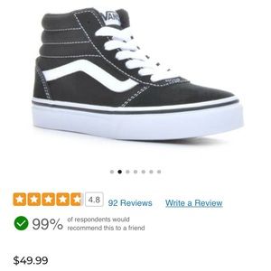 Big Kid Ward Hi High Top Skate Shoe